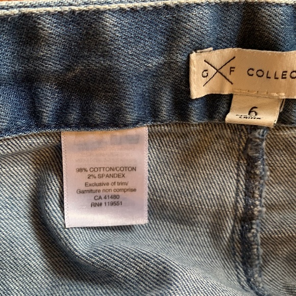 Gentle Fawn Collection Denim Highwaisted Shorts - Picture 3 of 3